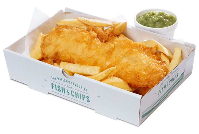 Fish, Chips and Peas from Fish Out, Leeds